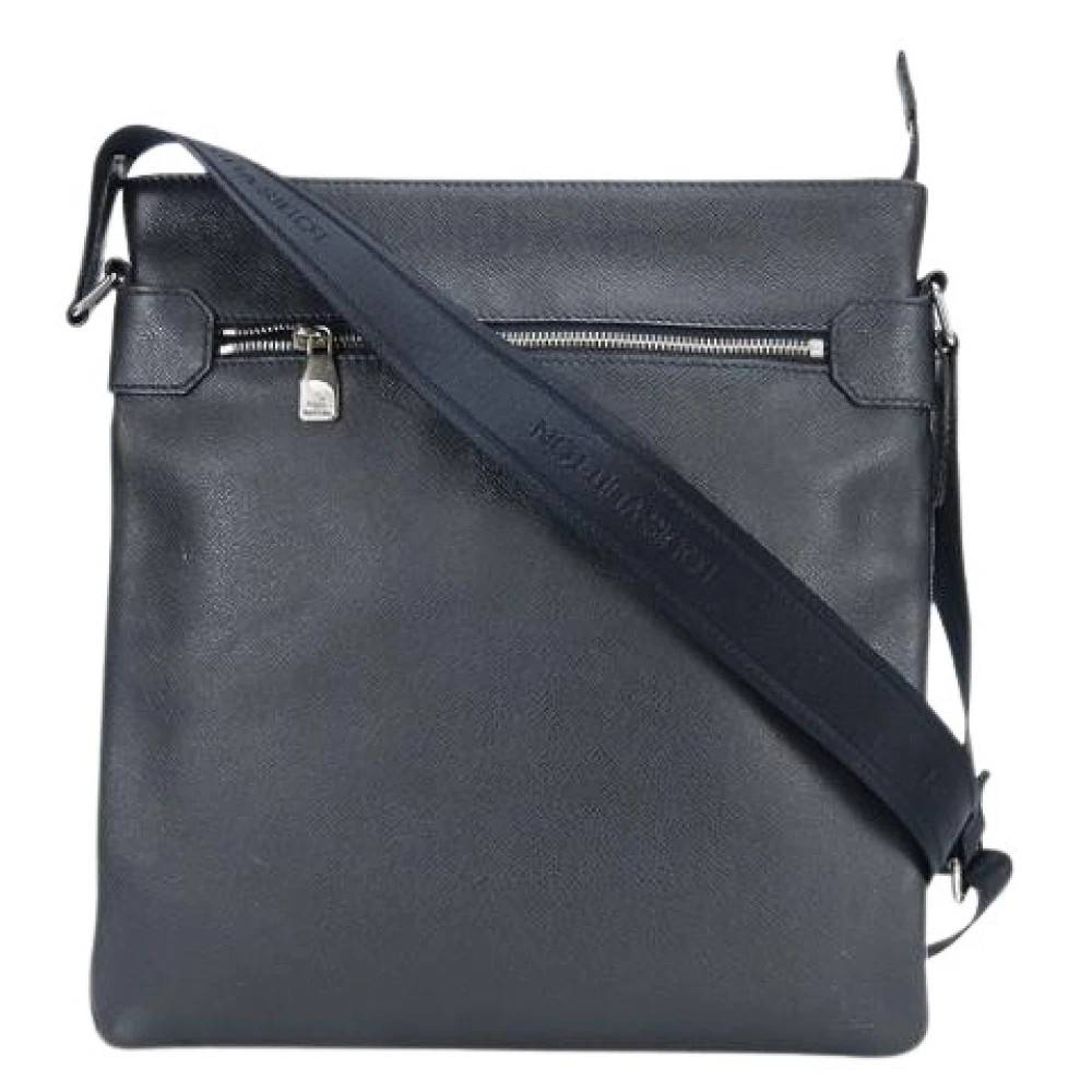 Louis Vuitton Vintage - Pre-owned Taiga Läder Axelväska Vintage - Herr - ONE Size - Läder