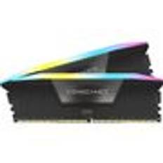 CORSAIR 32GB (2x16GB) DDR5 7200MHz VENGEANCE RGB C34 1.45V Intel XMP Black