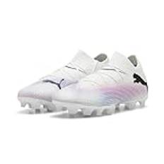 PUMA Unisex Kids Future 7 Pro Fg/Ag Jr fotbollssko, Puma Vit Puma svart gift rosa, 29 EU