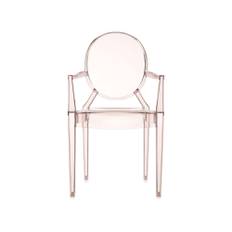 Kartell - Louis Ghost Chair 4852, Sunset Orange - Matstolar - Philippe Starck - Orange - Plast