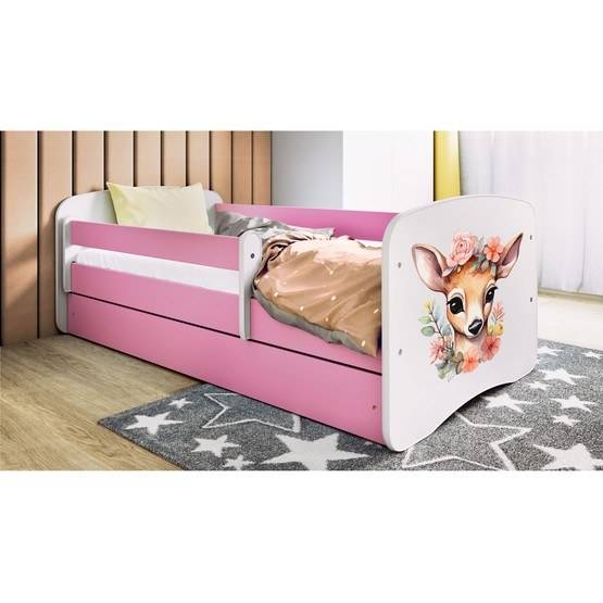 Kocot Kids Barnsäng - Babydreams Rosa - Bambi 180x80 Cm