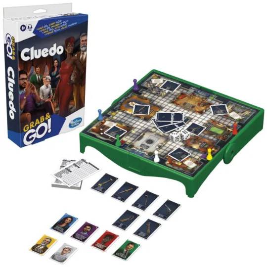 Cluedo Grab + Go Hasbro Spil og Brætspil F8251