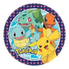 Papperstallrikar Pokémon Kalas 8-pack