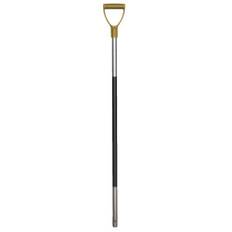 Mestvork stålalun. 115 cm guld handvat inkl gummigrepp