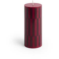 Hay Column Blockljus Litet Wine - Ljus Stearin Bordeaux - AB401-A601-AU40