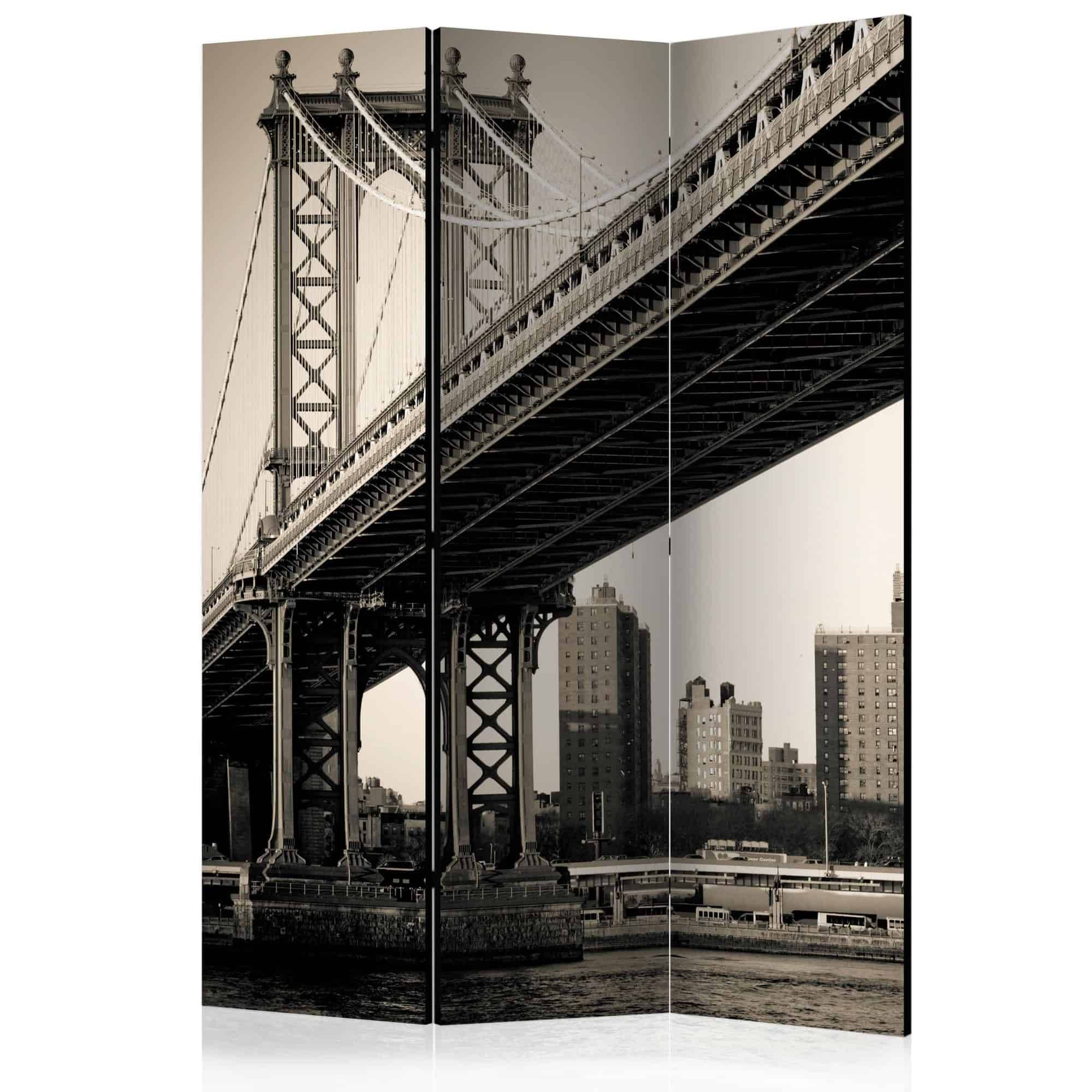 Skærmvæg Manhattan Bridge, New York