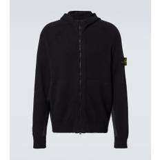 Stone Island Compass cotton-blend hoodie - black - EU 52