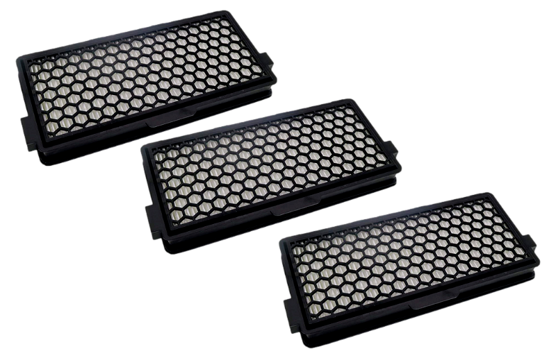 HEPA Filter til Miele Compact C1 / C2 & Black Pearl 5000 - 3 stk