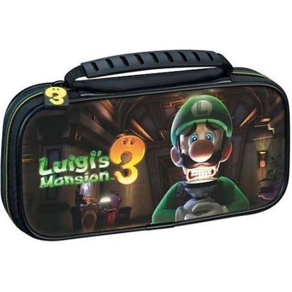 Transportfodral - BigBen - Luigi's Mansion 3 - Svart - Nintendo Switch Lite - Deluxe
