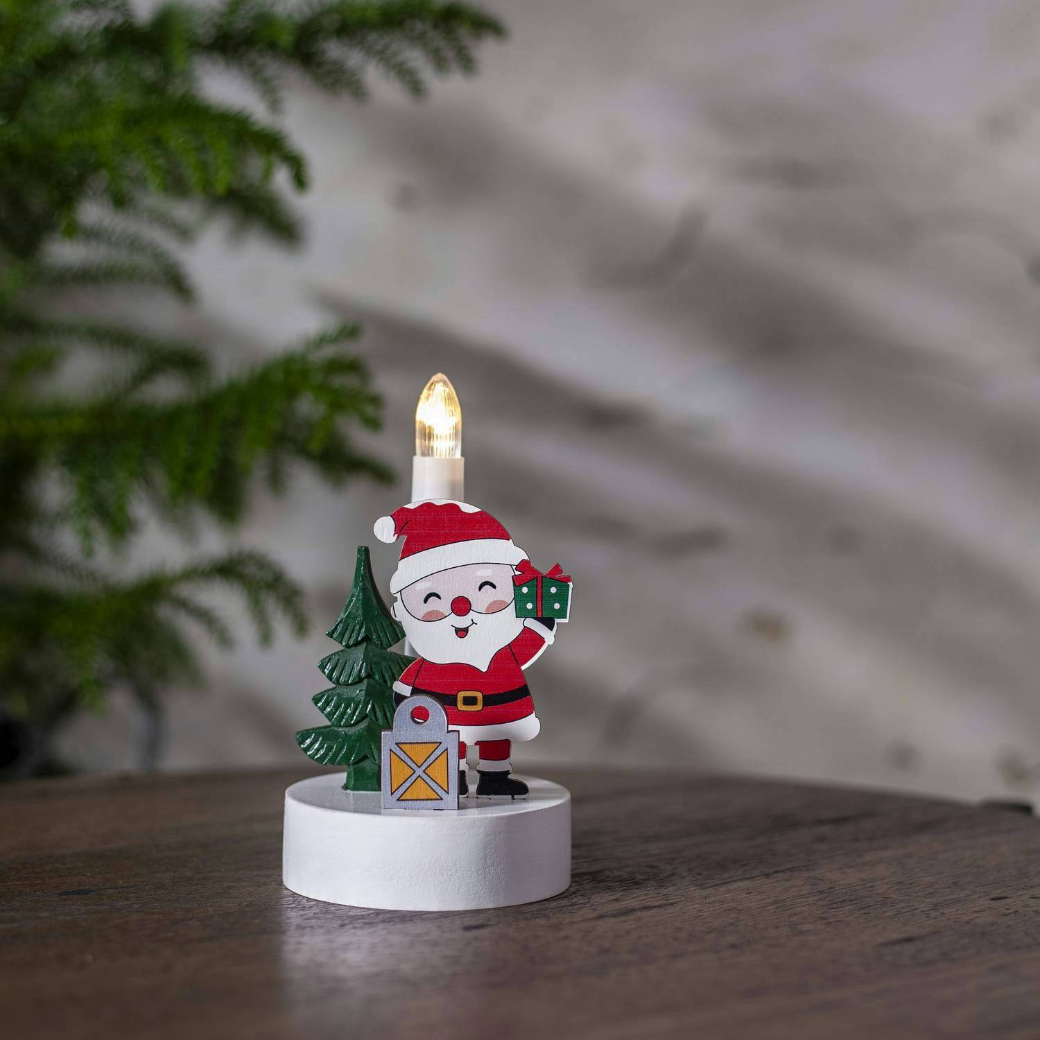 Adventsljusstake Star Trading Billy 1 Ljus Tomte