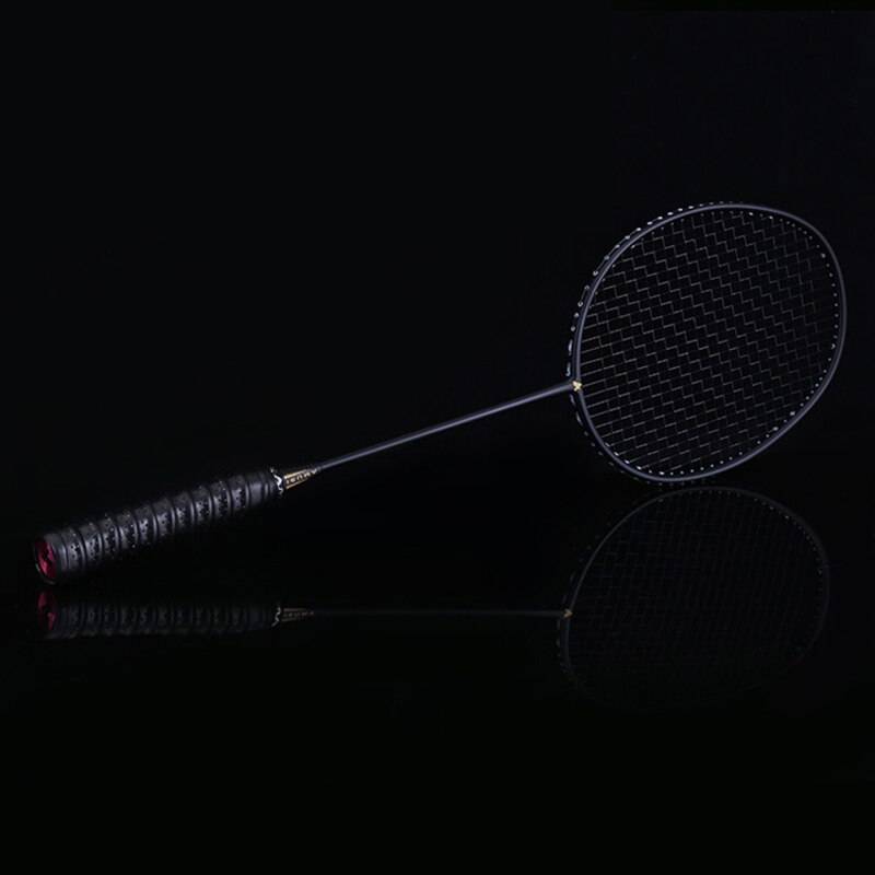 5u grafit badmintonracket kolfiber badmintonracket med bärväska xr - 01