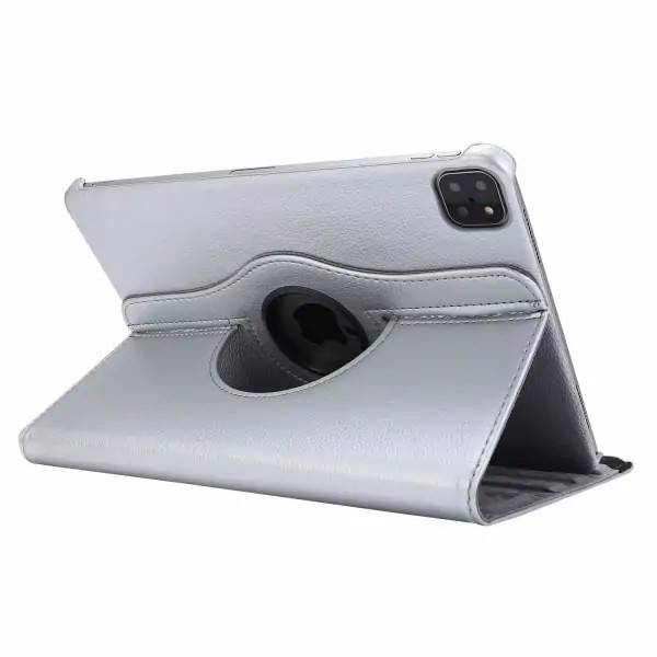 iPad Air 3, iPad 7/8/9 & iPad Pro (10,5″) Roterende Cover. Silver.