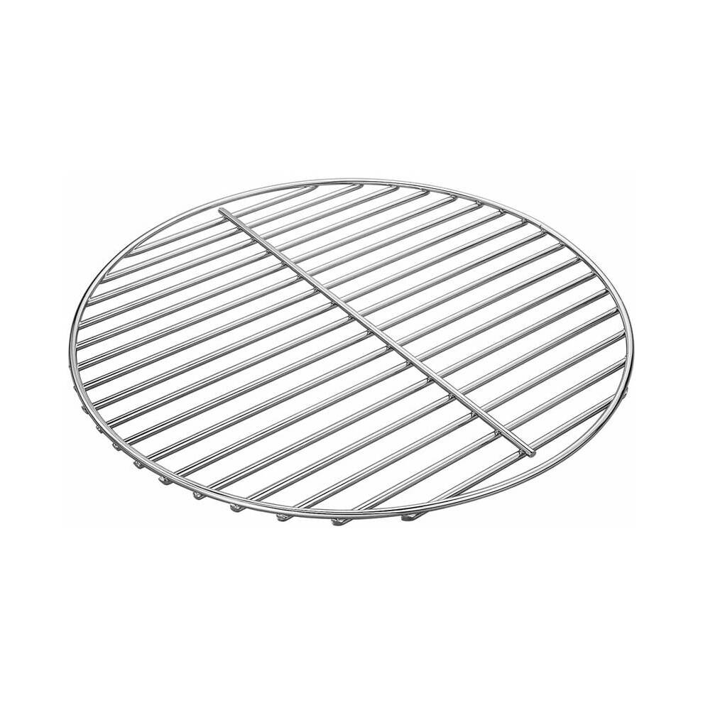 Grillrist, alsidig kompatibilitet, rustfri stålkonstruktion til Weber-kulgriller, høj kvalitet, blankt forniklet stål, 34 cm 1