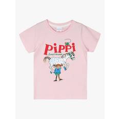 Pippi Långstrump T-shirt, Rosa, 110-116