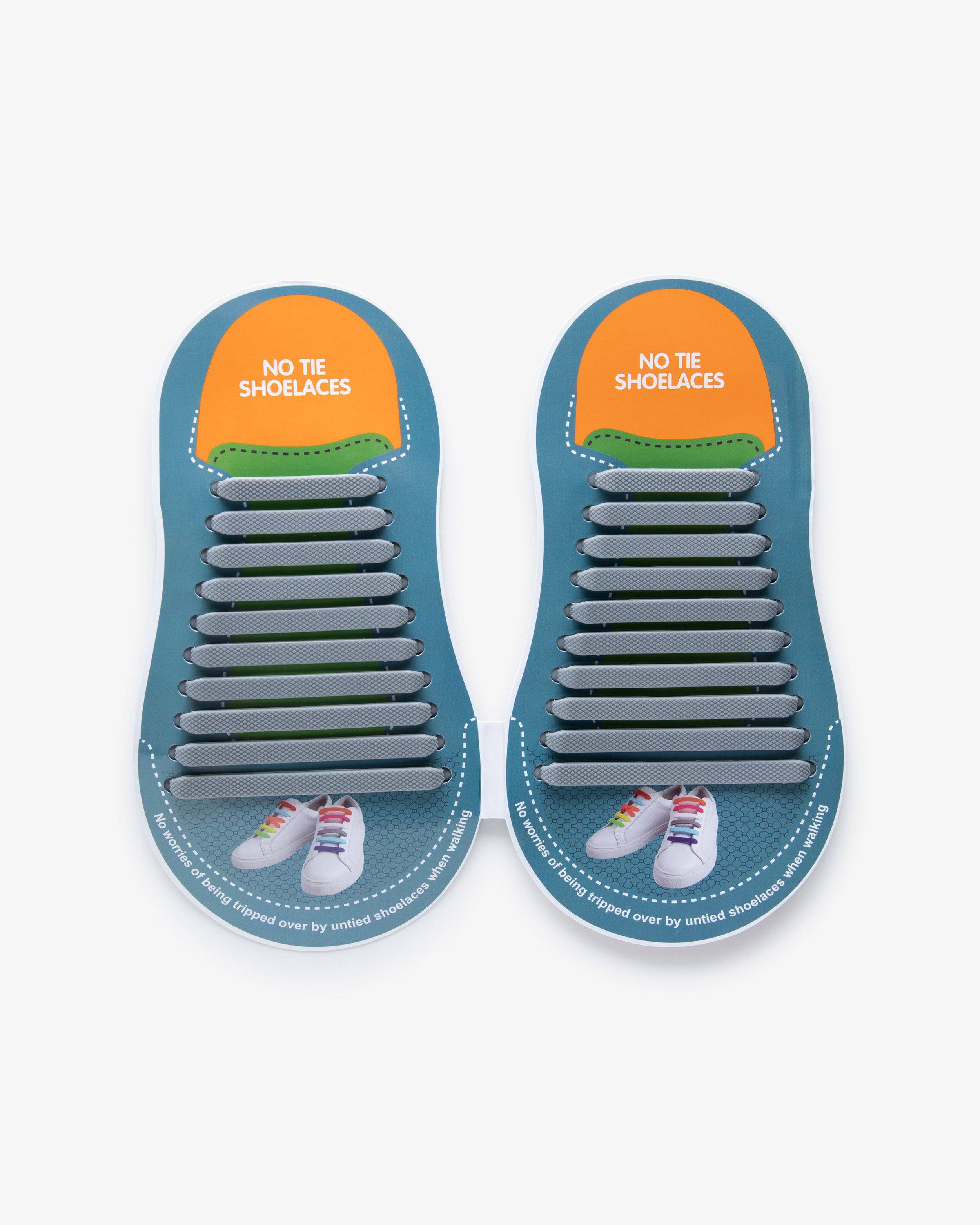 Grå Lazy Shoelace