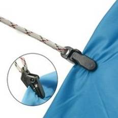 Tältvandring tarpklämma ankertält markis klämma käftgrepp läger gripdon fälla spänn verktyg utomhus husvagn snap canvas kit - Grå