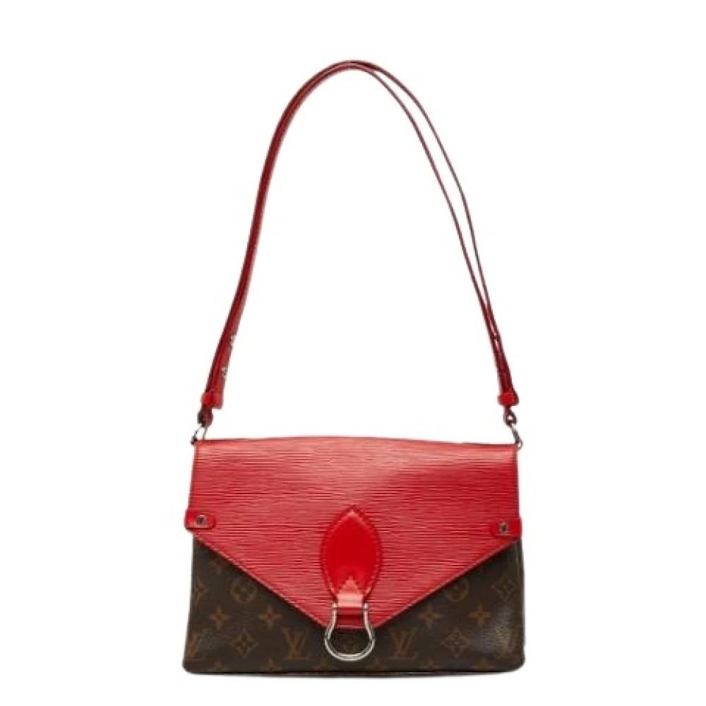 Louis Vuitton Vintage Pre-owned Vintage Skuldertaske - Vintage - Dame - Rød - ONE SIZE - Uld