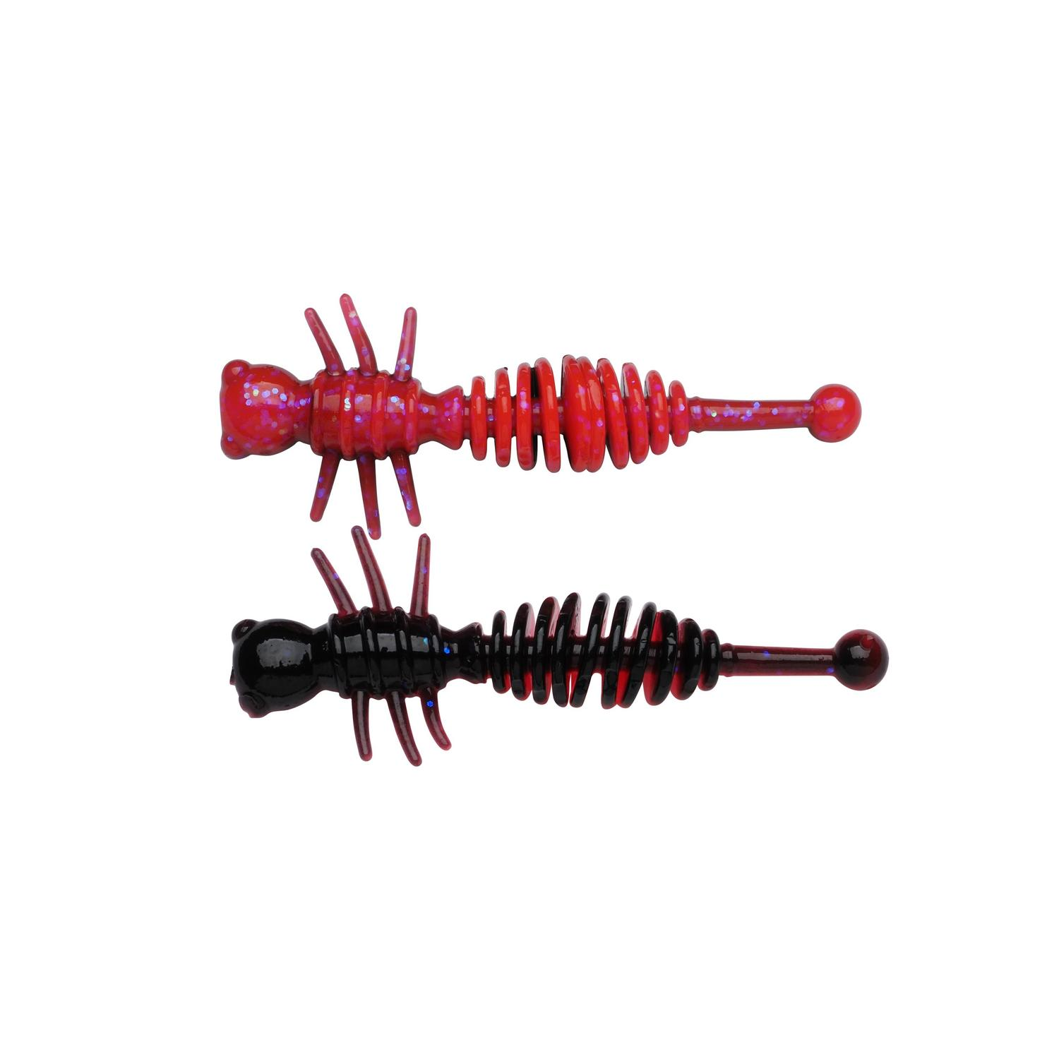 Powerbait Larvae 40mm - Salmon Egg Red/Black
