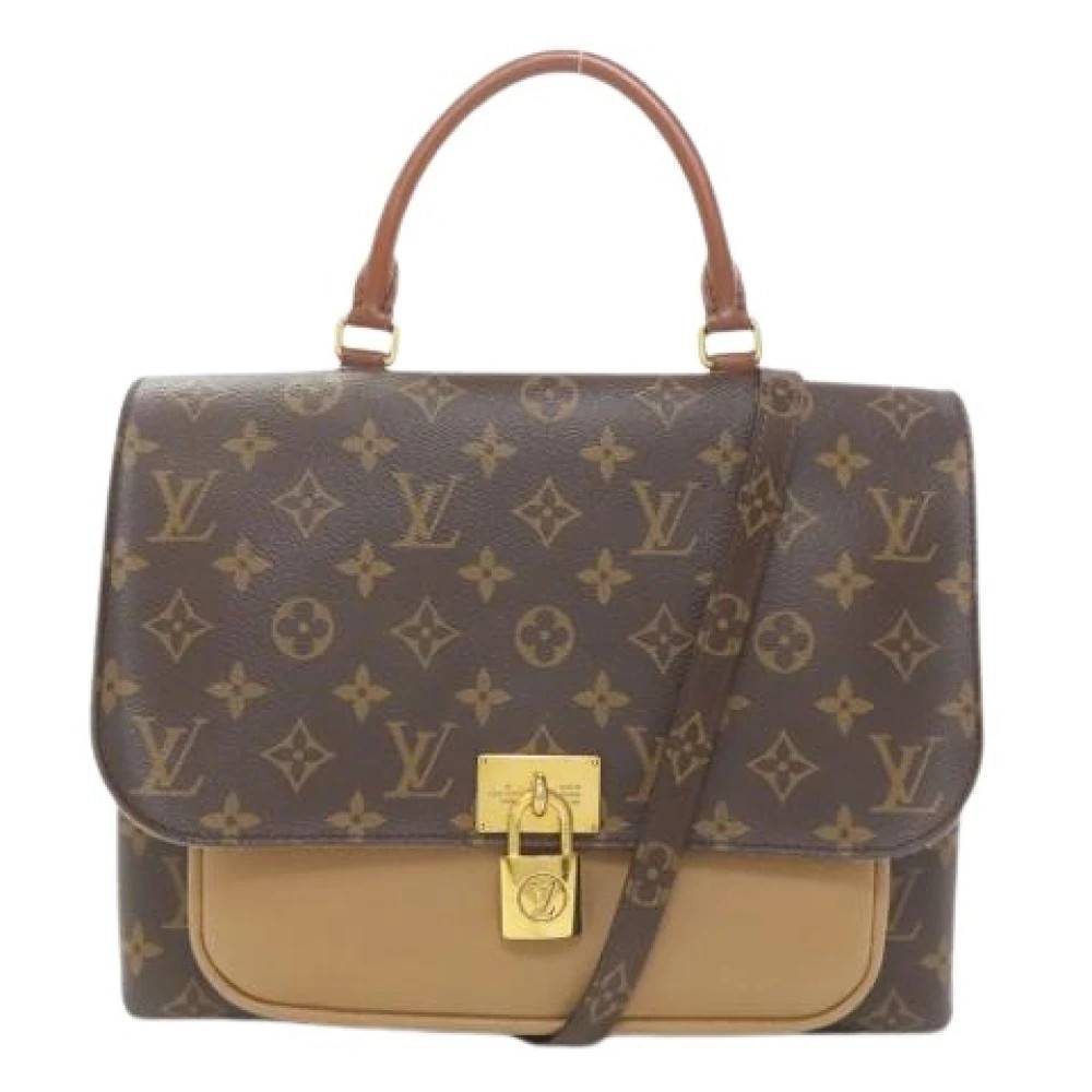 Louis Vuitton Vintage Pre-owned Monogram Håndtaske - Vintage - Dame - Brun - ONE SIZE -
