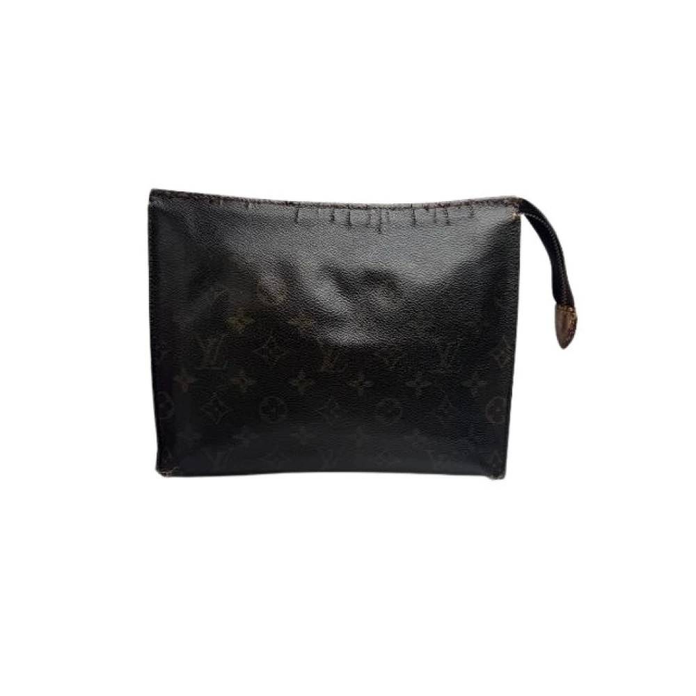 Louis Vuitton Vintage Pre-owned Clutch - Vintage - Dame - Brun - ONE SIZE - Læder