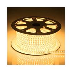 5 m. vattentät LED strip (Type Q) - 230V, IP67, 120 LED, 6W per. meter - Förpackning : 15m pose, Kulör : Neutral