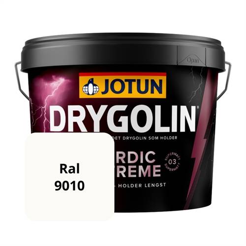 JOTUN DRYGOLIN NORDIC EXTREME SUPERMAT træbeskyttelse - Ral 9010.