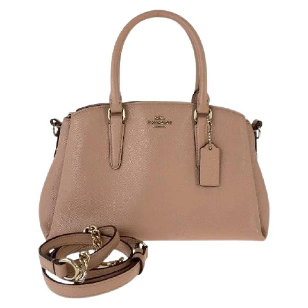 Coach Pre-owned Pre-owned PVC 2way Taske - Vintage - Dame - Beige - ONE SIZE - Uld