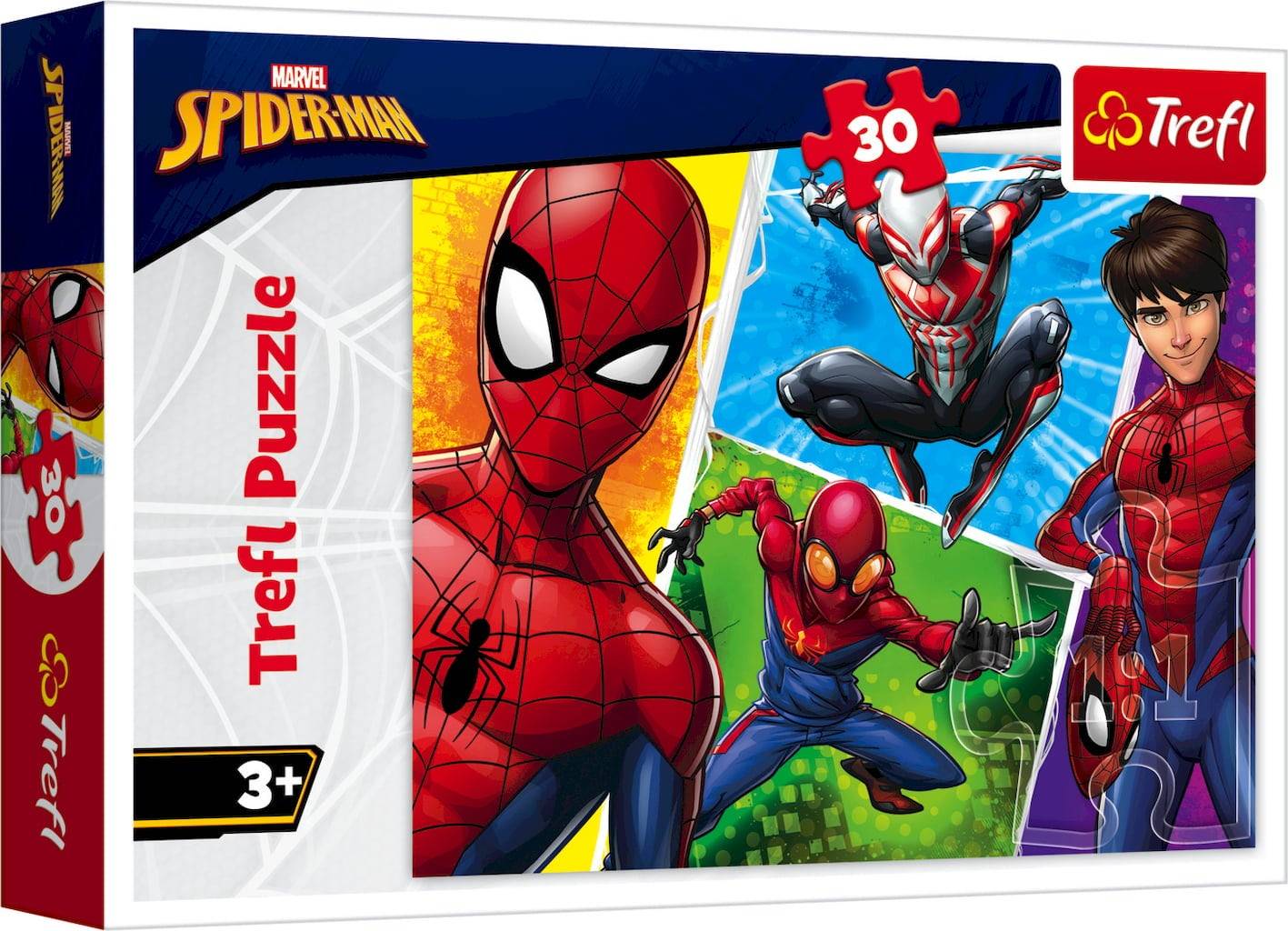 Trefl Pussel 30 bitar "Spiderman & Miguel" - Marvel Spiderman