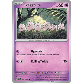Exeggcute 023/091 - Paldean Fates Enkeltkort