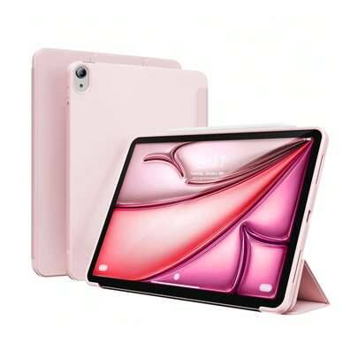 Skyddande surfplätesfodral för Honor Pad X8A, fallskydd med luftkudde, intelligent viloläge och väckning, frostad matt baksida med fingeravtrycksskydd - Rosa (Multi-size)