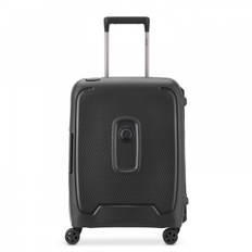 Delsey Moncey Slim 55cm - Kabinekuffert Black Recycled, Kabinekuffert