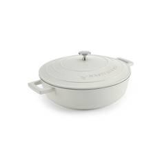 Gryta Låg 4 L i Gjuten Aluminium - Cremevit - Masterclass