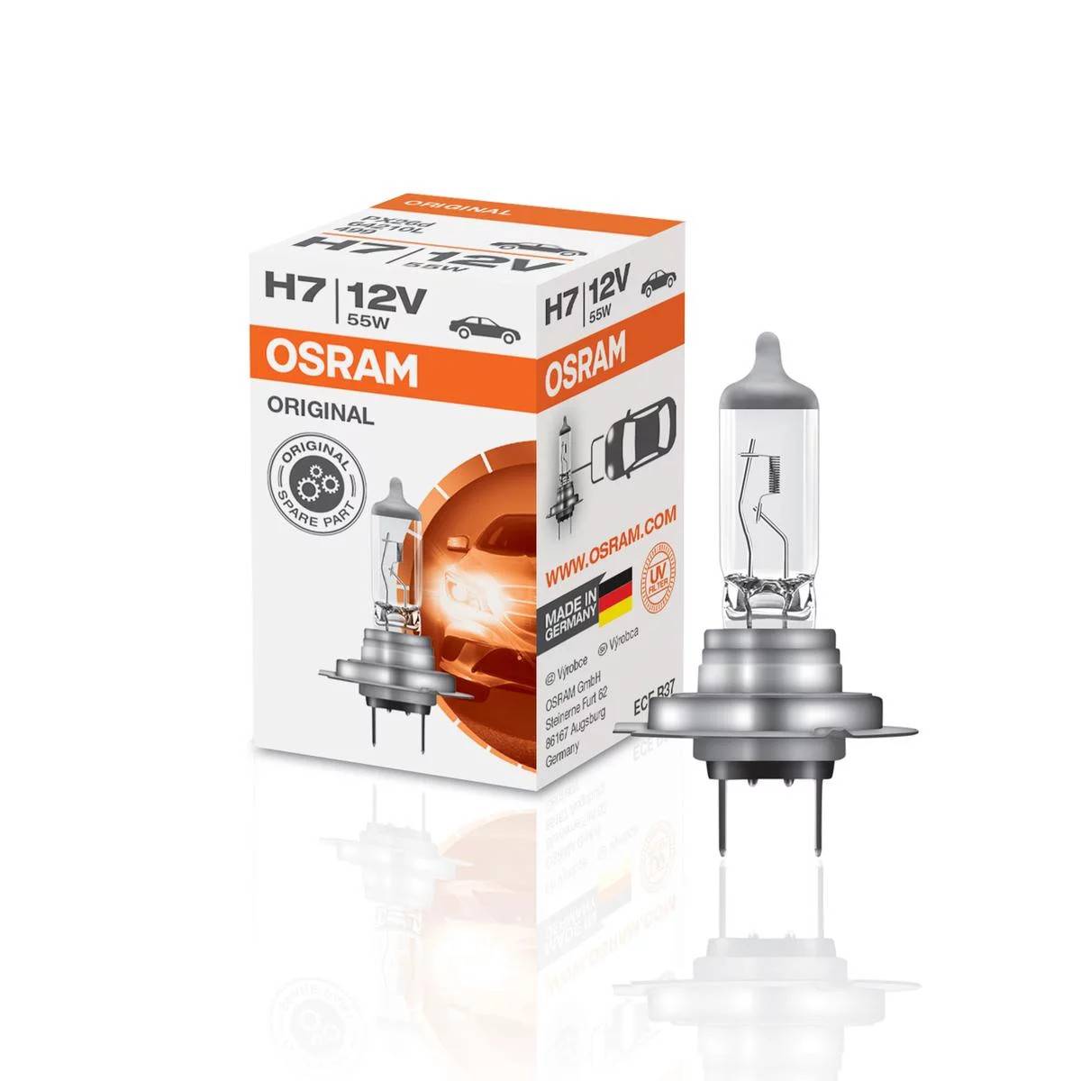 H7 halogen pære - Osram Original Line 64210 - 12V 55W (1 stk)