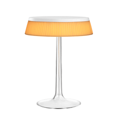 Flos Bon Jour Bordlampe Hvid Krop og Stof Skærm
