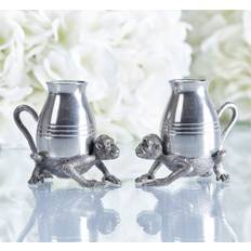 Apor salt/pepparkar tenn - Silver (H: 7 cm)