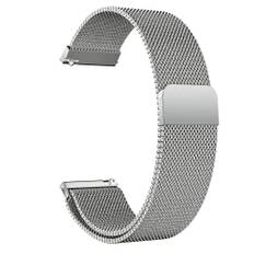 SKALO Milanese Loop til Xiaomi Watch S3 - Sølv