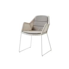 Cane-line | Breeze m/meder - Taupe, White grey