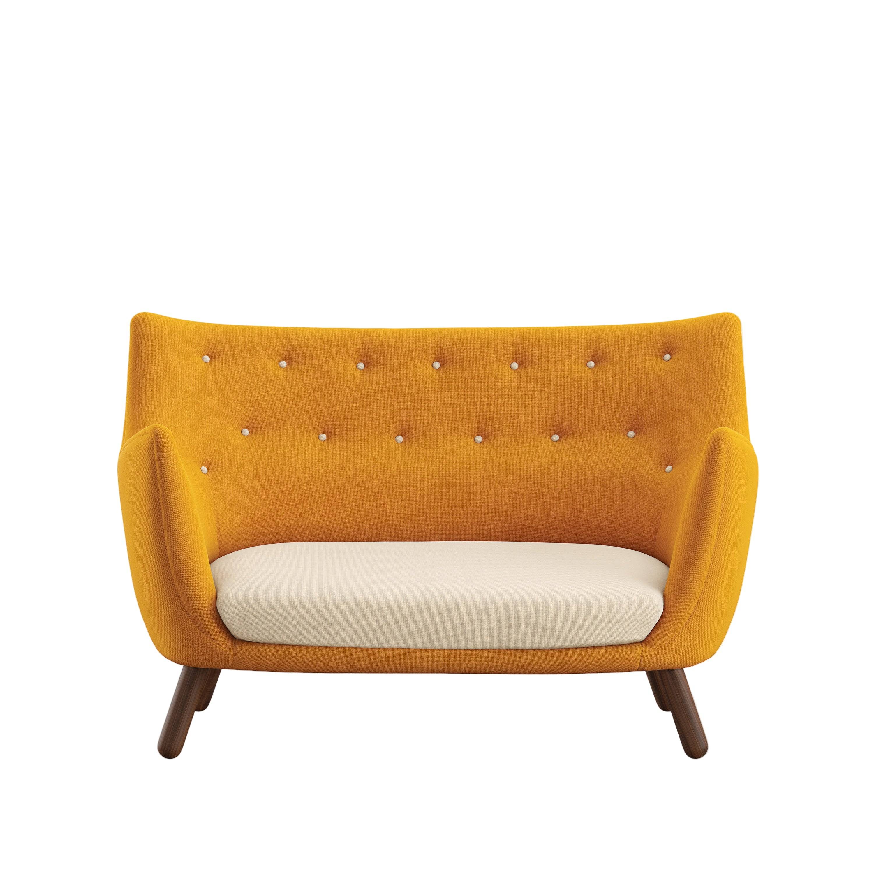 Poet sofa, valnød af Finn Juhl Hallingdal 457 / 100 - Jacobsen Plus