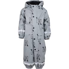 Lindberg Lekhyttan Rain BabyOverall, Fleece Grey/Black (92 cl)