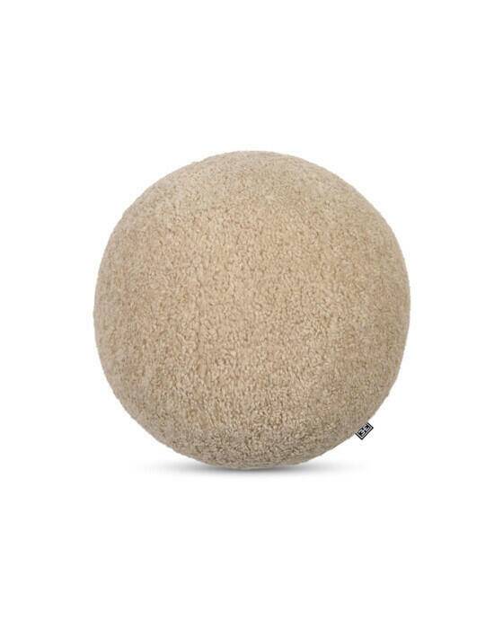 Eichholtz Palla kudde Canberra sand - Beige (Ø 37 cm)