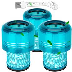 Smyidel Filter für Dyson V11 V15, 3 Pack Vakuumfilter Ersatz für Dyson V11 V15 SV14 SV17 SV22 Detect Animal Absolute Extra Pro Torque Drive Akku Staubsauger, Ersetzen Sie # 970013-02