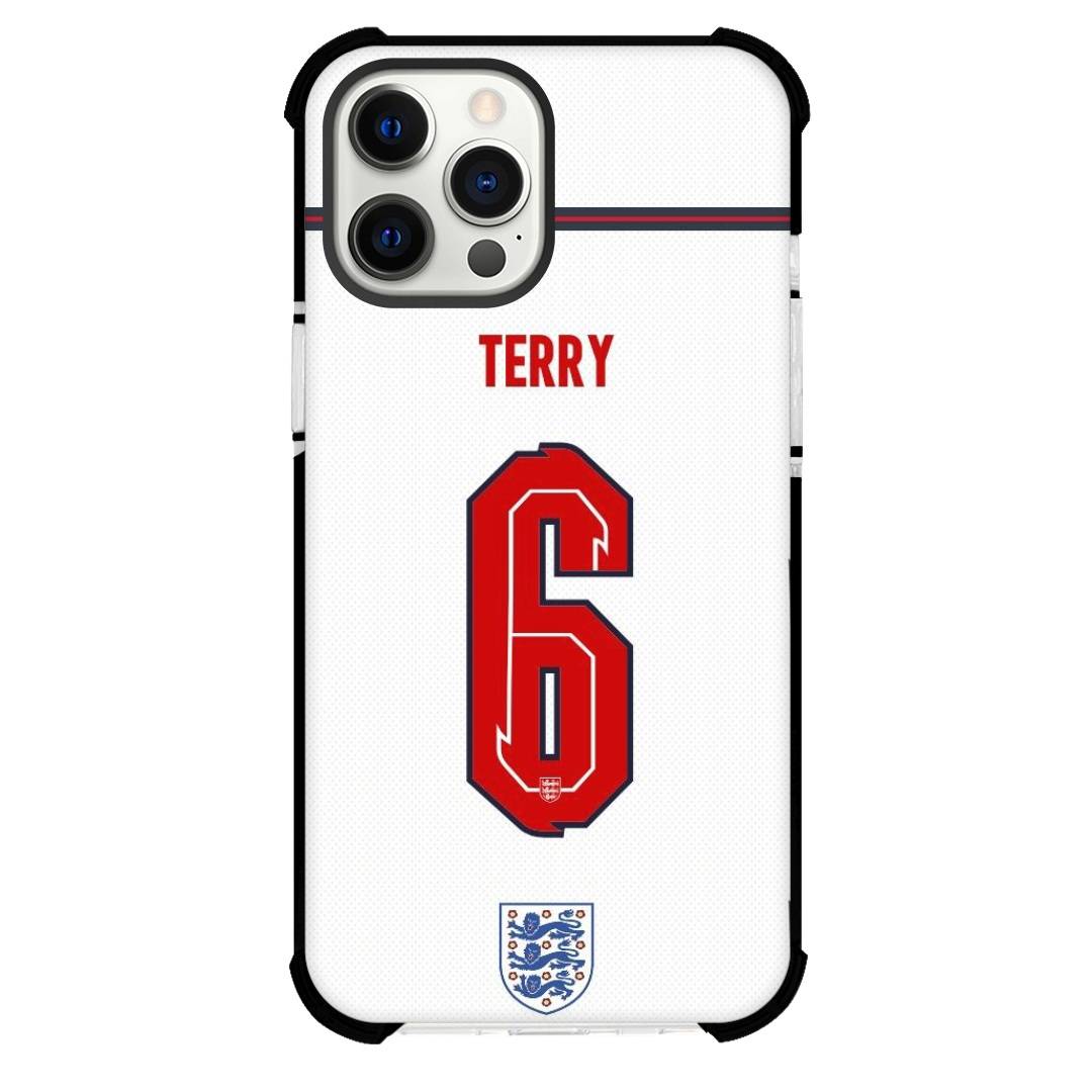 John Terry Phone Case For iPhone Samsung Galaxy Pixel OnePlus Vivo Xiaomi Asus Sony Motorola Nokia - John Terry England National Team No. 6 Jersey.
