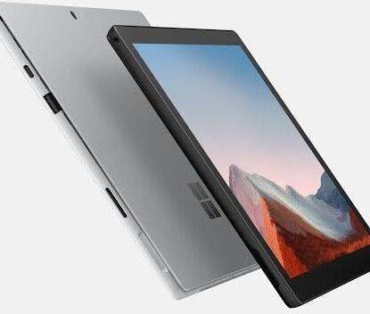 Microsoft Surface Pro 7 Plus | i7-1165G7 | 12.3" | 16 GB | 256 GB SSD | kompatibel stylus | Surface Dock | Win 11 Pro | sort.