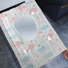20 st toalettsitsskydd, engångs extra stora toalettskydd för småbarn, för barn vuxna på offentlig toalett, individuellt förpackade bärbara toalettsits - Multifärgad (Multi-size)