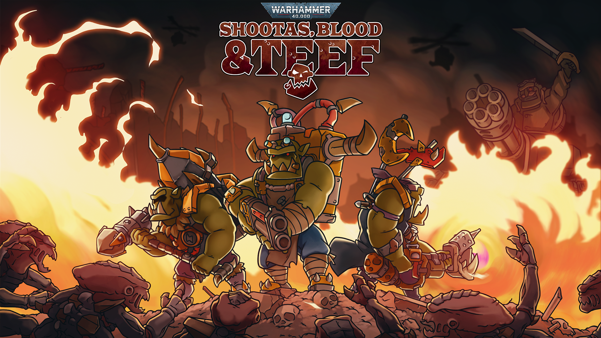 Warhammer 40,000: Shootas, Blood & Teef (PC) – Steam / Region free