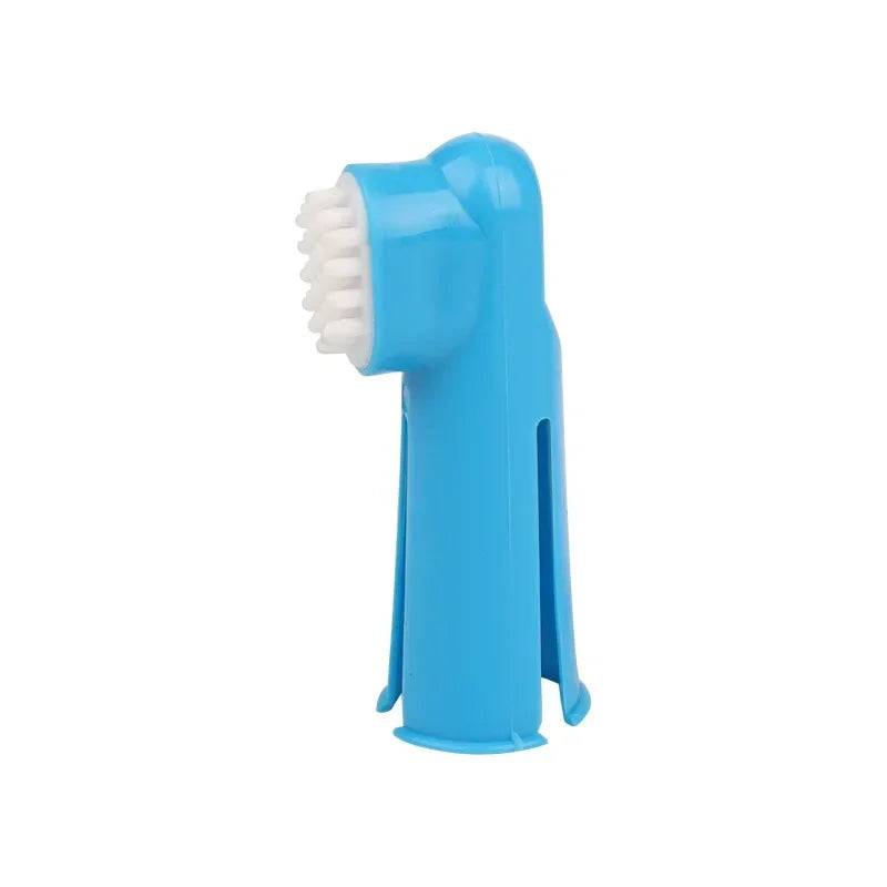 Soft Finger Dog Toothbrush - Style 4 Sky Blue / 1 Pc