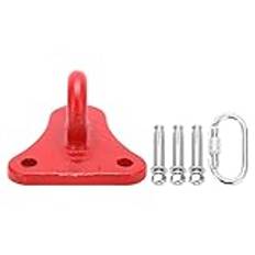 KOIEAM Safety Rope Fixing Device, Climbing Training Escape Ropes Devices with Expansion Screws Bracket Carabiner