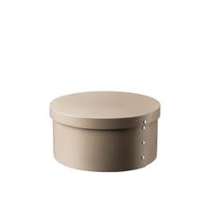 X3 Drejø Opbevaringsæske, Ø31 cm fra FDB Møbler Grey Beige - Jacobsen Plus
