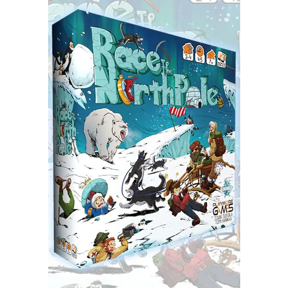 Race to the North Pole Brädspel