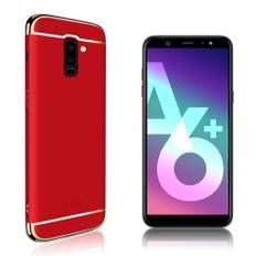 MOFI Samsung Galaxy A6 Plus (2018) avtagbart fodral i guard-serien - Röd